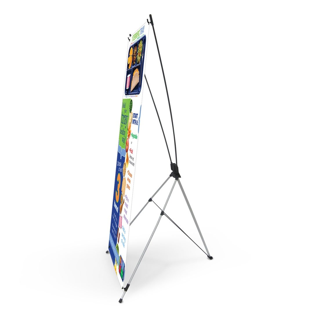 1 Terrific Tray™ Vinyl Banner with Stand