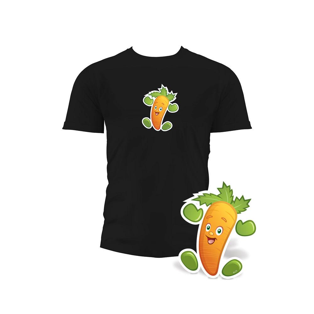 Garden Heroes® Carrot Iron-On Transfer, Vegetable Iron-On