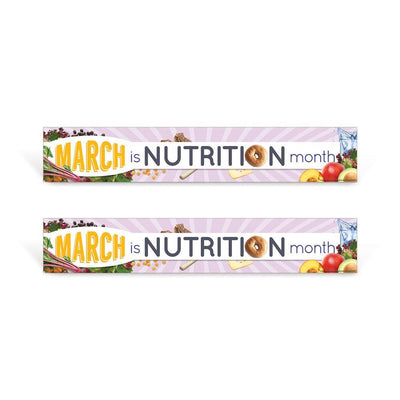 march is nutrition month signs