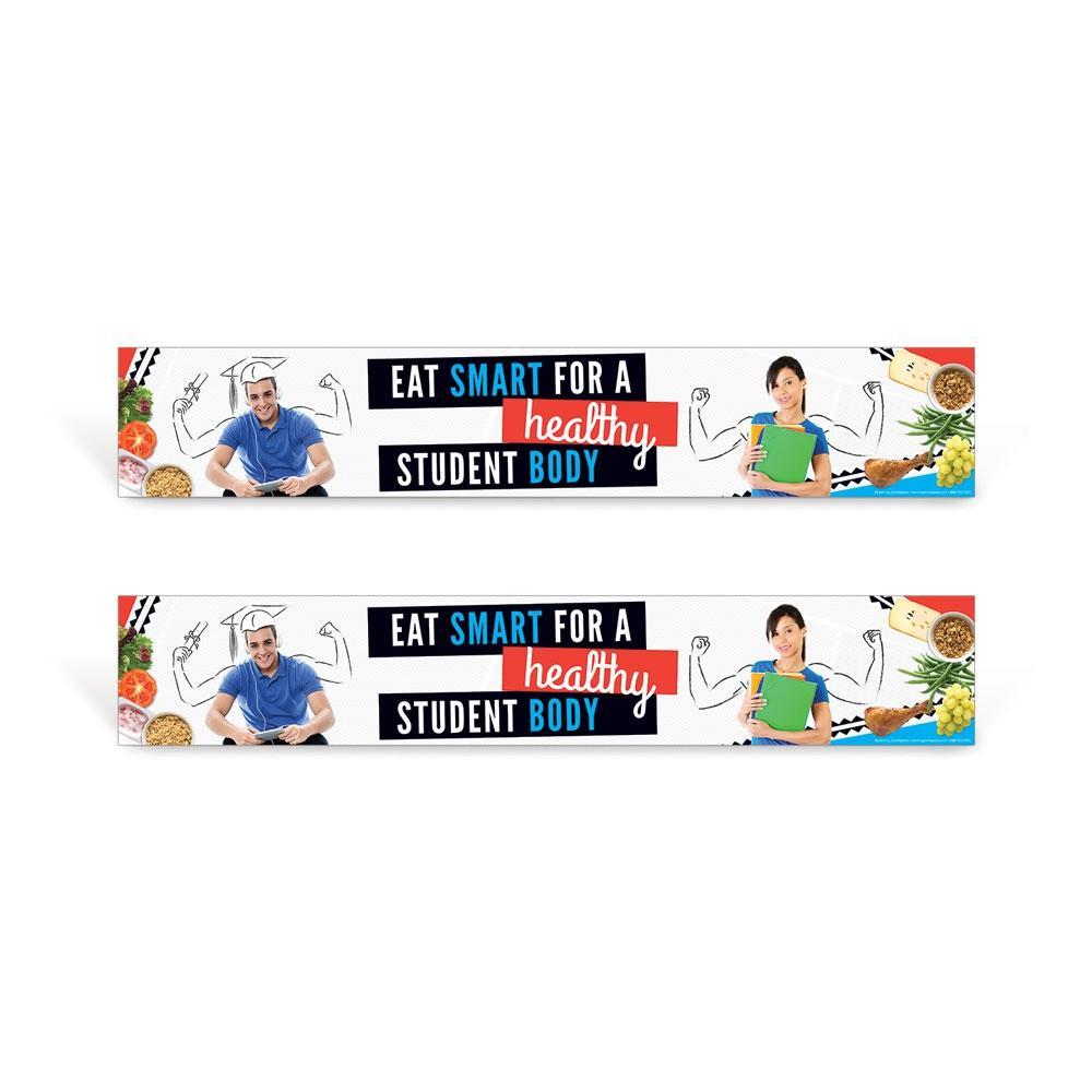 Eat Smart for a Healthy Student Body Sign Set