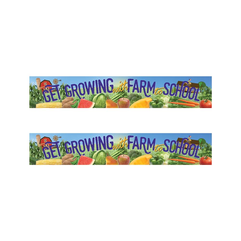 Farm to School Cafeteria Countertop Sign Set
