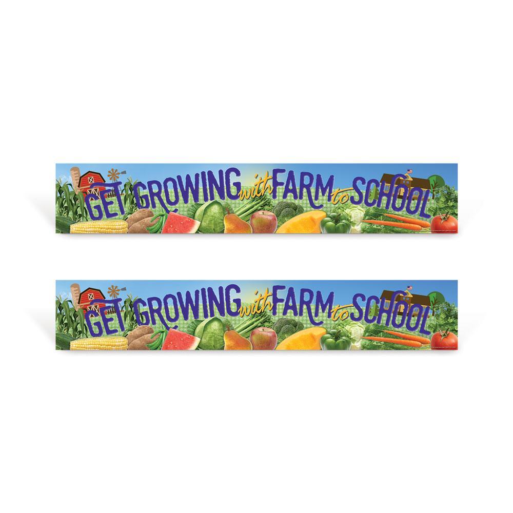 Farm to school signs
