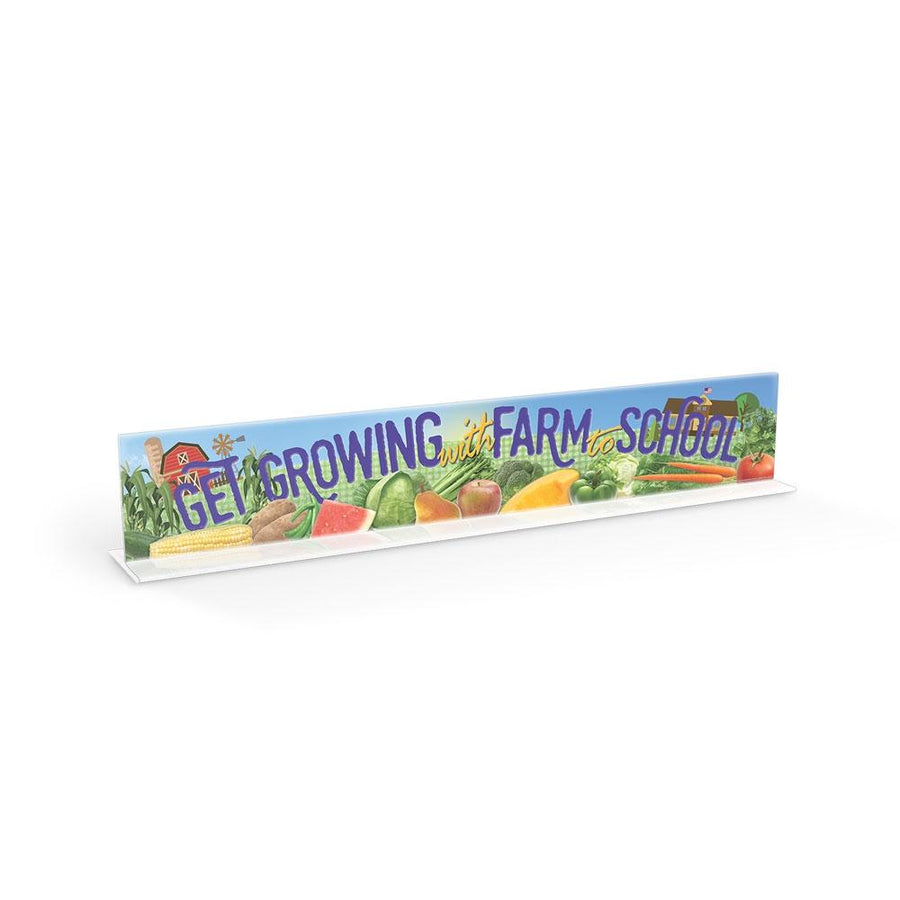 Farm to School Cafeteria Countertop Sign Set