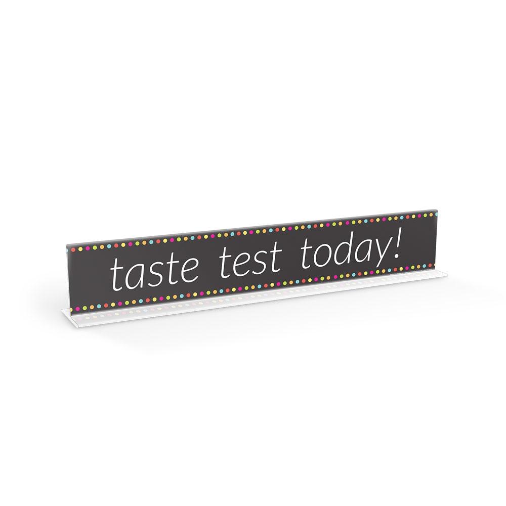 Taste Test Today Sign Set | Cafeteria Graphics | Visualz