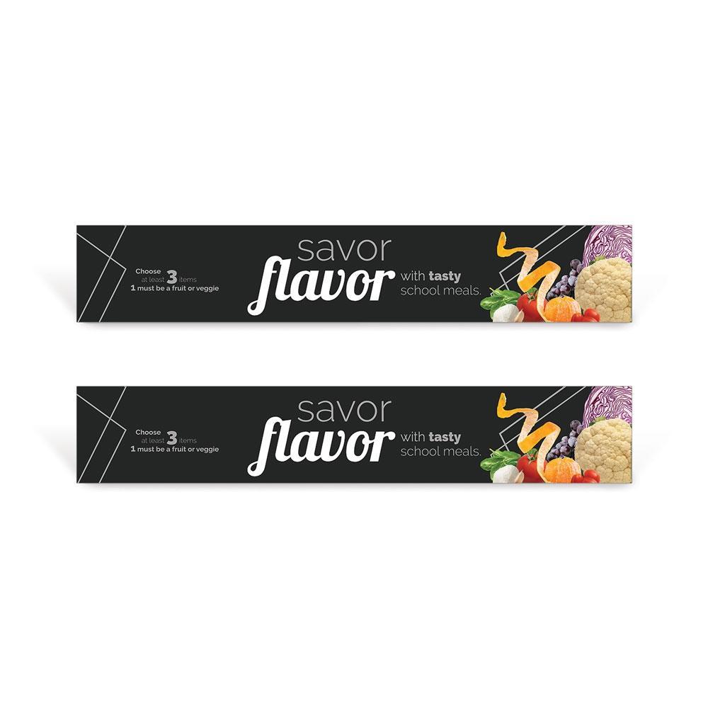 Savor Flavor Sign Set