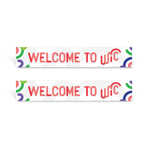 Welcome to WIC Sign Set | | Parent Education | Visualz