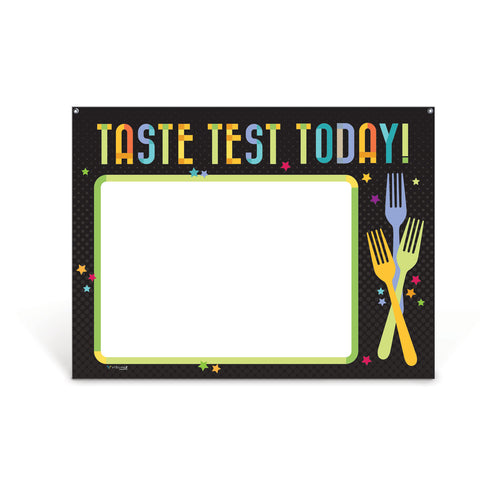 Taste Test Today Dry Erase Board