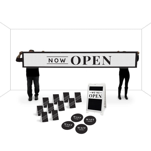 Open for Business Signage Starter Kit