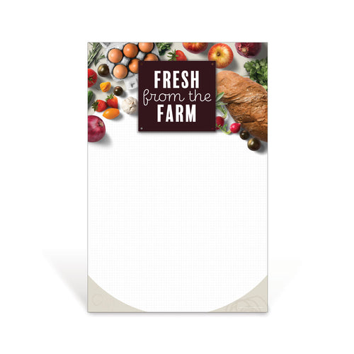 Fresh from the Farm Dry Erase Sign