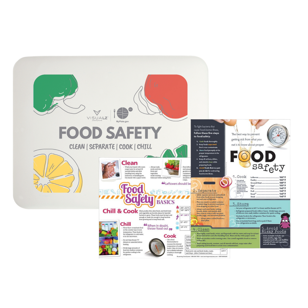 Food Safety Cutting Board Kit