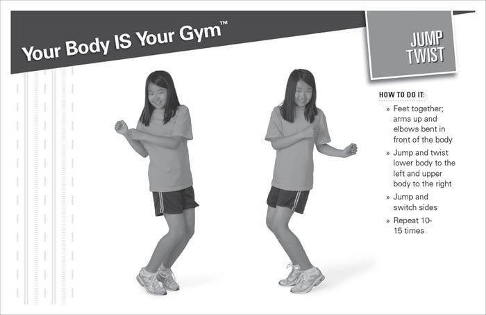 Your Body Is Your Gym Activities