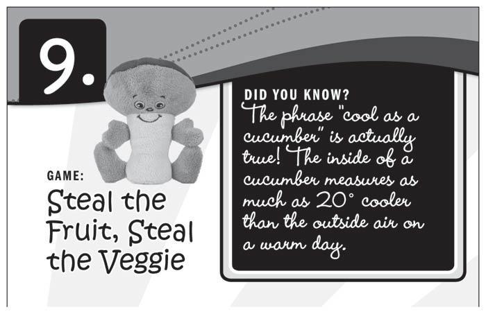 Fruit and Vegetable Fun Book: 20 Games & Activities for PE