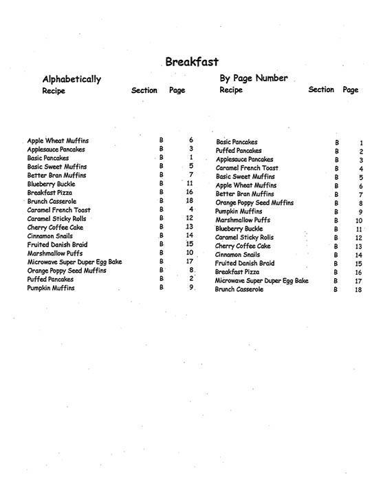 Cooking with Class Cookbook